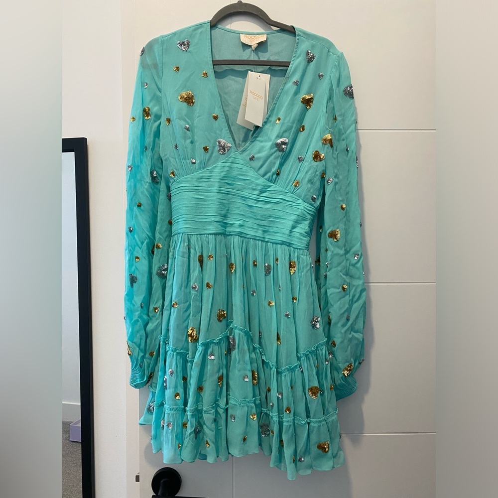 Rococo Sand Aqua dress